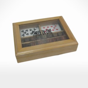 Card Box With Domino & Dice by Noah's Ark